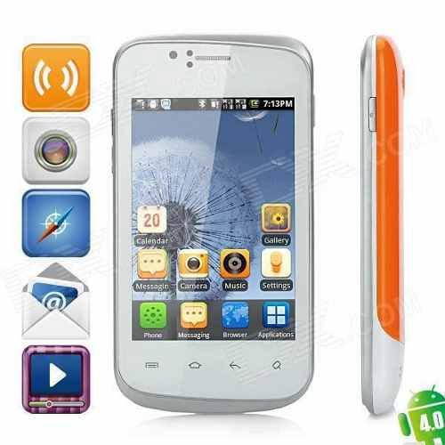 N7200 MTK6589 Quad-Core Android 4.2.1 WCDMA Bar Telefone w /